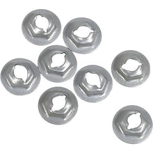 1970-73 Chevrolet Corvette; Side Marker Light Speednut Set; 8 Piece
