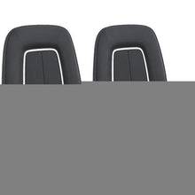 1967 Camaro; Front Bucket Seat Upholstery; Deluxe Interior; Black