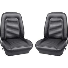 1969 Camaro Coupe / Convertible Black Standard Front Only Bucket Seat Upholstery
