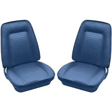 1969 Camaro Coupe / Convertible Dark Blue Standard Front Only Bucket Seat Upholstery
