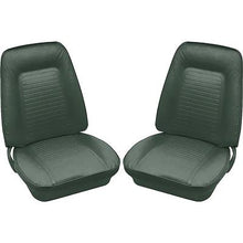 1969 Camaro Coupe / Convertible Dark Green Standard Front Only Bucket Seat Upholstery