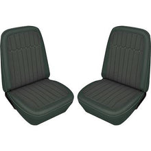 1969 Camaro Coupe / Convertible Dark Green Deluxe Comfortweave Front Only Upholstery
