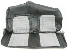 1968 Camaro With Fold Down Rear Seat; Houndstooth Rear Upholstery Set; Black