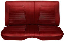 1969 Camaro Coupe; Standard Rear Upholstery Set; Red