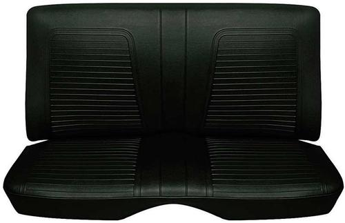 1969 Camaro Coupe; Standard Rear Upholstery Set; Dark Green