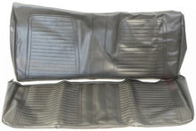 1969 Camaro Convertible; Standard Rear Upholstery Set; Black
