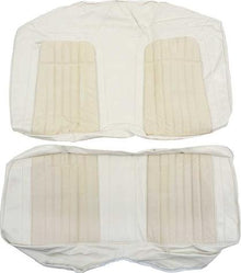 1969 Camaro Convertible; Deluxe Rear Upholstery Set; White
