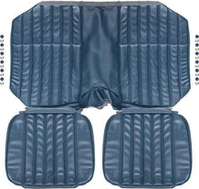1971-72 Camaro Dark Blue Standard Rear Only Seat Upholstery