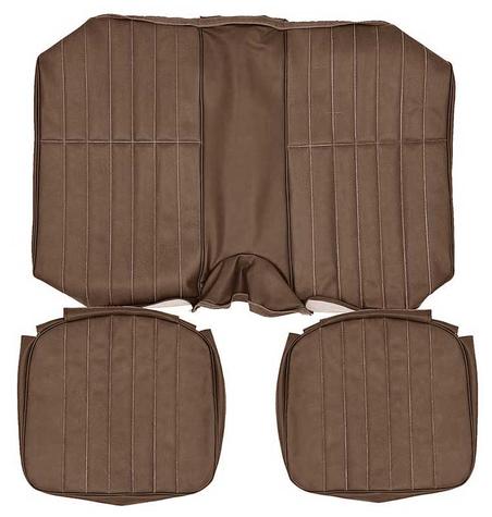 1978 Camaro Standard Interior Rear Seat Upholstery; Camel Sierra Grain Vinyl