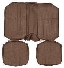 1978 Camaro Standard Interior Rear Seat Upholstery; Camel Sierra Grain Vinyl