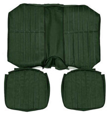 1978 Camaro Standard Interior Rear Seat Upholstery; Green Sierra Grain Vinyl