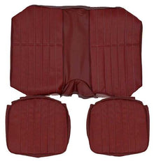 1978 Camaro Standard Interior Rear Seat Upholstery; Carmine Sierra Grain Vinyl