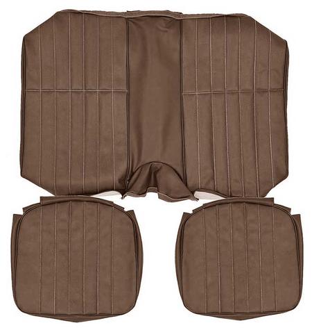 1979 Camaro Standard Interior Rear Seat Upholstery; Camel Sierra Grain Vinyl