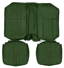 1979 Camaro Standard Interior Rear Seat Upholstery; Green Sierra Grain Vinyl
