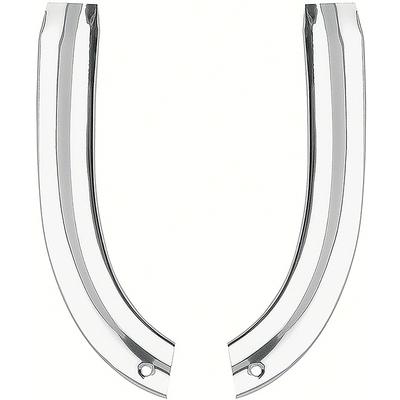 K103 - 1963 Impala; Bel Air; Biscayne; Lower Front Eyebrow Moldings; RH & LH; Pair