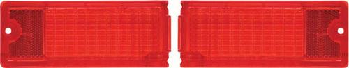 1968-69 Chevy II, Nova; Rear Tail Light Lens; RH & LH; Pair