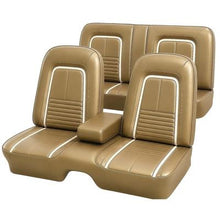 1967 Camaro; Complete Deluxe Interior Front Bench & Rear Seat Upholstery; Coupe; Gold
