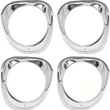 1963 Impala, Biscayne, Bel Air; Headlight Bezel Set; 4 Piece Set