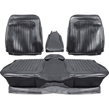 1967-68 Chevrolet Camaro; Standard Front Bench Seat Cover; Black