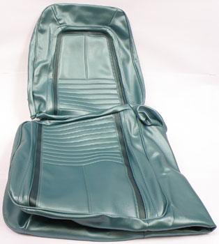 1967 Camaro Coupe / Convertible Turquoise Front Only Deluxe Bench Seat Upholstery