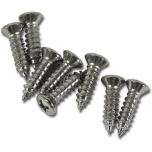 1958-62 Chevrolet Corvette; Headlight Bezel Screws; 8 Piece Set