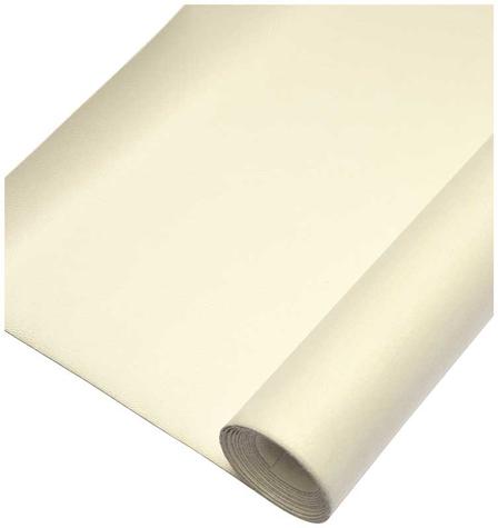 1968 Pearl Parchment Madrid Grain Vinyl Upholstery by the Yard