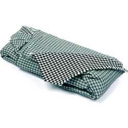 Black Houndstooth Material Per Yard