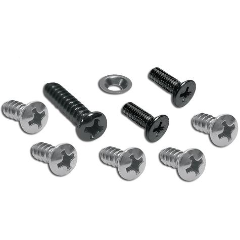 1968-76 Chevrolet Corvette; Bezel Screw Set; Small Gauge 9 Piece