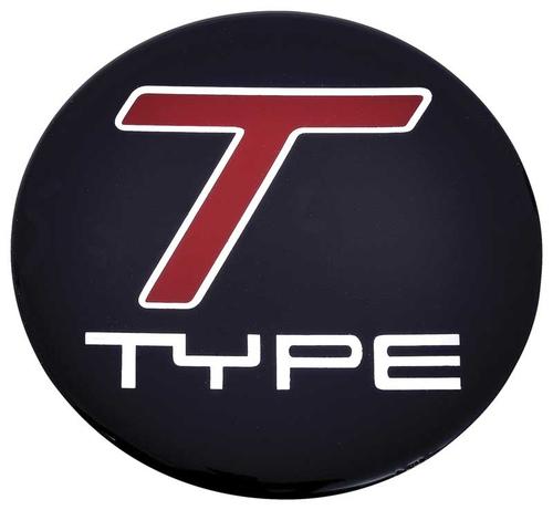 K151772 - 1984-86 Buick Regal; T-TYPE Hub Cap Emblem; 2-3/16