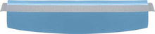1967 Camaro Light Blue Vinyl Covered Seat Shelf