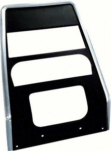 1967-68 Camaro, Firebird; Center Dash Panel; without AC; Black Pebble Grain; GM Licensed