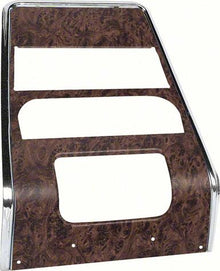 1968 Firebird, Trans Am; Center Dash Panel ; Burlwood; without AC