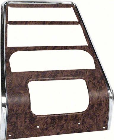 1968 Firebird; Center Dash Panel; Burlwood; with AC