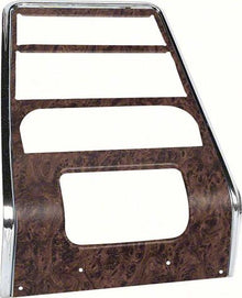 1968 Firebird; Center Dash Panel; Burlwood; with AC
