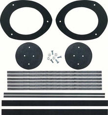1965-68 Impala, Caprice, Camaro, Firebird; Dash Fresh Air Duct Seal Set; w/Astro Ventilation; OER