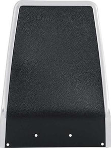 1967-68 Camaro, Firebird; Dash Bezel Delete Plate; Black Pebble Grain Finish