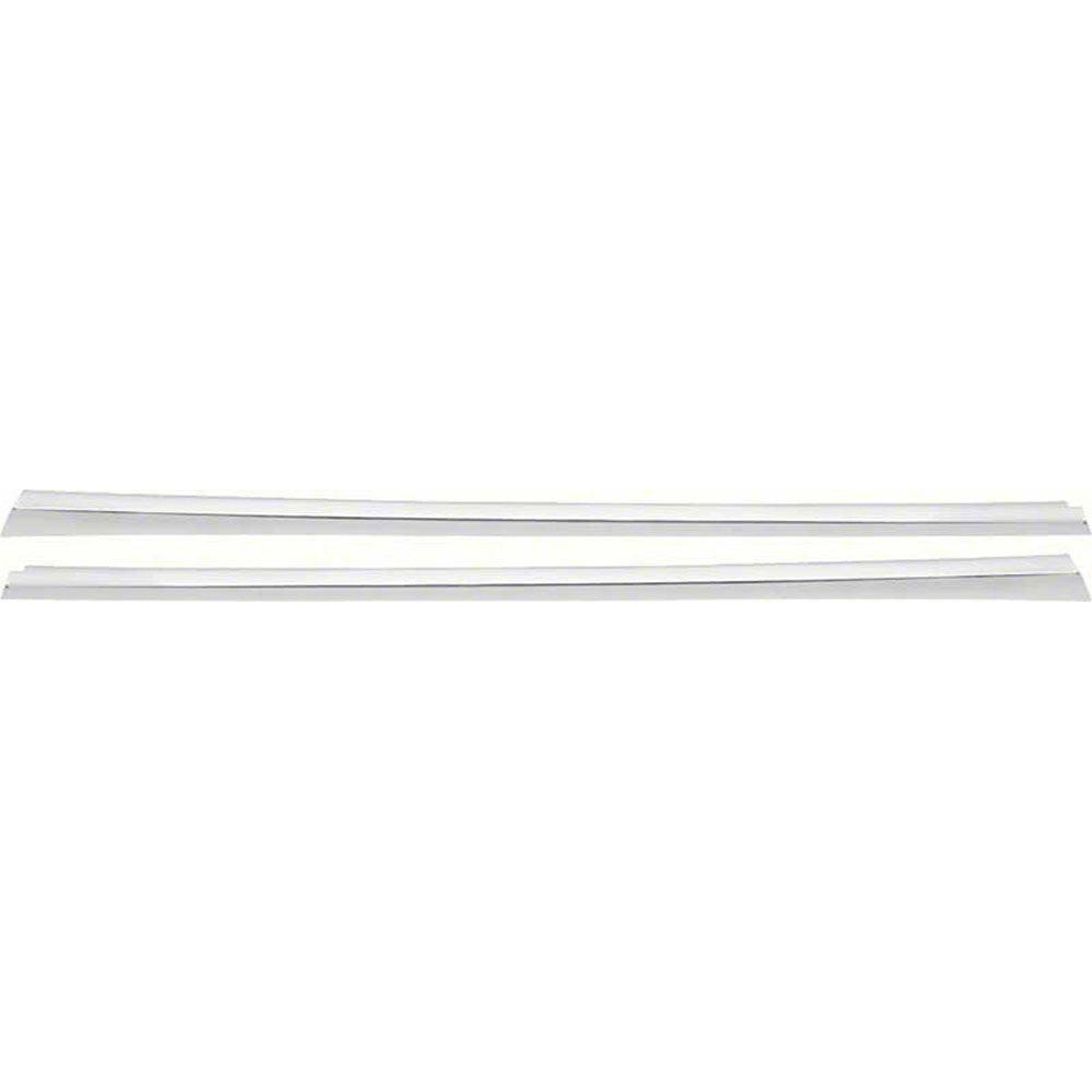 K257 - 1968 Camaro; Outer Door Ledge Reveal Moldings; Coupe or Convertible; Pair; GM Licensed