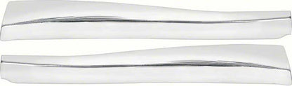 K263 - 1968 Chevy Camaro; Outer Quarter Ledge Reveal Moldings; Convertible; Pair; GM Licensed