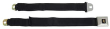 1967 Camaro / Firebird; Rear Seat Belt Assembly; Deluxe Interior; Black