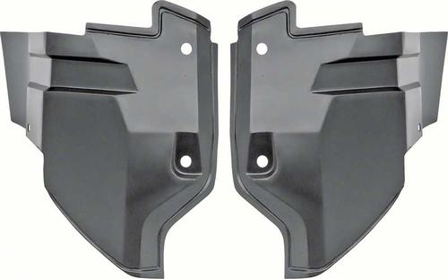1968 Camaro; Rally Sport Headlight Actuator Shields; RH & LH; Pair