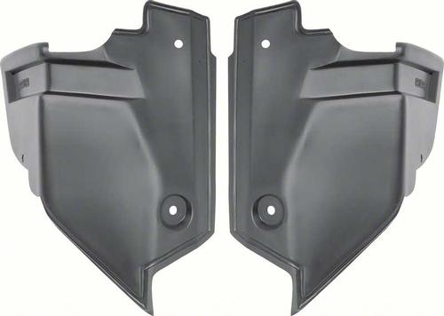 1969 Camaro; Rally Sport Headlight Actuator Shields; RH & LH; Pair