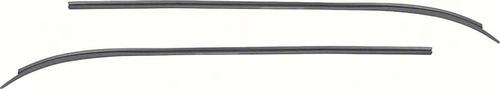 K414 - 1962-67 Chevy II / Nova Interior Upper Windshield Trim Moldings ; 2 Piece Set