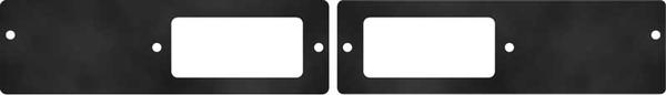1968-69 Chevrolet; Front Side Marker Bezel Gaskets; with Engine Designations 396, 427, 502; Pair; Various Models
