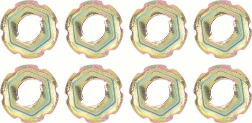 Universal Emblem & Trim Installation Speed Nut Set ; 5/16" ; 8 Piece Set