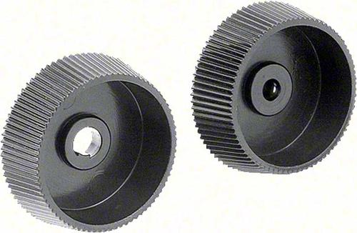 1967-68 Camaro, Impala, 1967-69 Firebird; Radio Tone Control Knobs; Tone and Fader; Mono Radio ; Pair