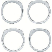 1965 Impala, Bel Air, Biscayne; Headlight Bezel Set; 4 Piece Set; OER