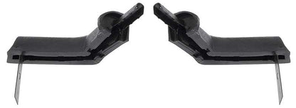 K516 - 1967 Camaro, Firebird; Door Jamb Molding End Caps; Black; Pair