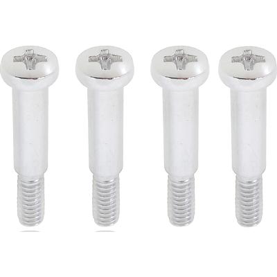 1968-76 GM; Turn Signal, Tail Lamp, Side Marker, Park Lamp Lens Screw Set ; Chrome ; 4 Piece Set