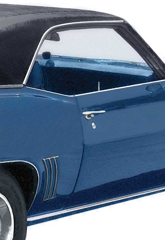 K615 - 1967-69 Camaro, Firebird; Roof Drip Rail Molding; Coupe; RH Passenger Side