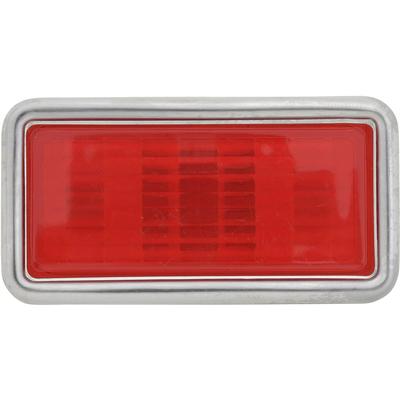1968-69 Camaro, Impala, Nova, Corvette, GS, Skylark; Rear Side Marker Lens; Red; RH or LH; Each; Various Models